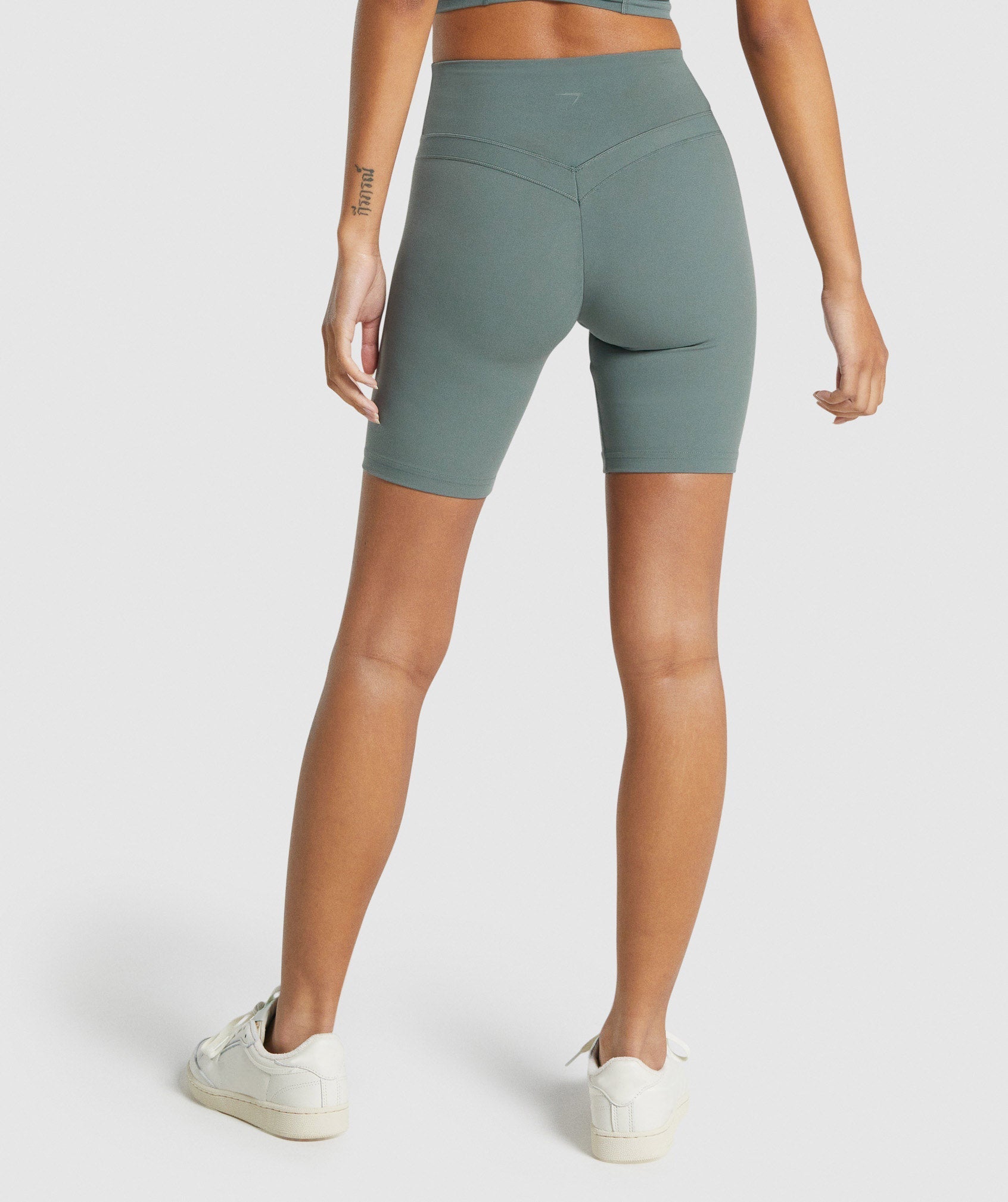 Gymshark Whitney Cycling Shorts - Eucalyptus
