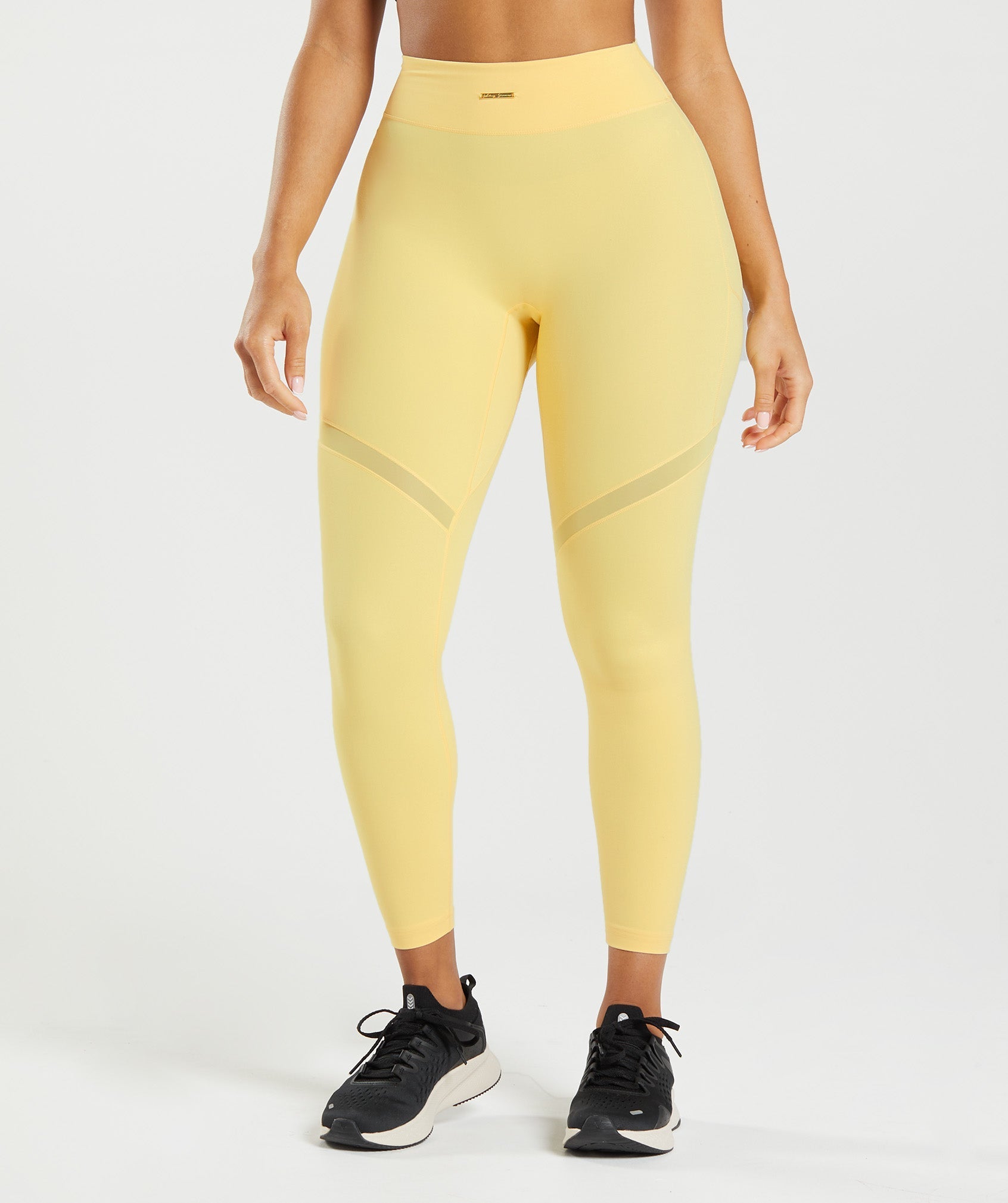 Gymshark Whitney Mesh Leggings - Pollen