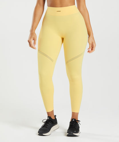 Gymshark Whitney Mesh Leggings - Pollen