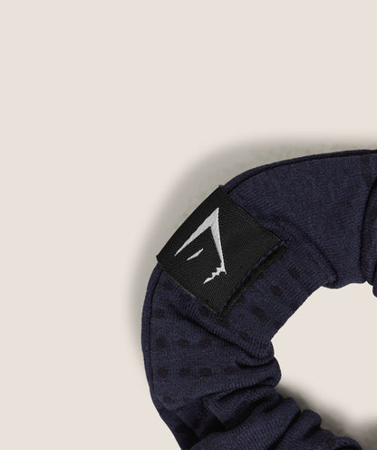 Gymshark Vital Scrunchie - Heavy Blue/Marl